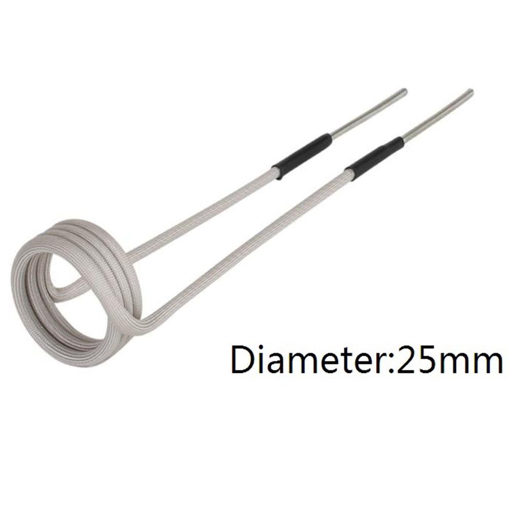 Магнитный индукционный нагреватель индукторная катушка для 1000 Вт мини портативный высокочастотный беспламенный электромагнитный индукционный нагреватель