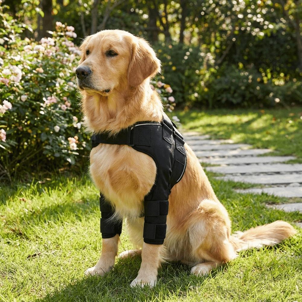 Adjustable Dog Shoulder Brace Breathable Dog Joint Protection Sleeve Playing