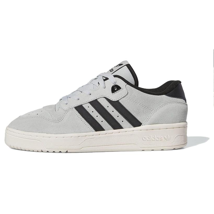 adidas Rivalry Low Wonder Silver Black Мужские кроссовки Grey Core-Black Off-White IE7210