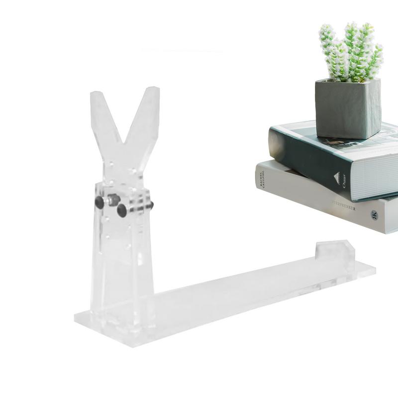 1pcs New Arrival Boutique Store Shoe Display Props Clear Acrylic Pistols Holder Kids Toys Guns Model Display Stand Rack