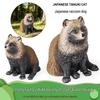 Kusaka Реалистичные модели животных енота и лисы, игрушки, витрина