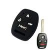 Подходит для Honda Straight Plate 4 Keys силиконовый чехол для автомобильного ключа 7/8 поколения для Accord для CRV для Civic чехол для автомобильного ключа