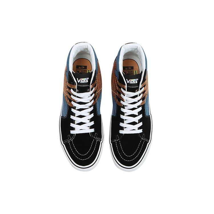 Imran Potato x Vans Sk8-Hi VR3 LX Черно-синие Унисекс Кроссовки Белый Пажитник VN0A5EE7B7F