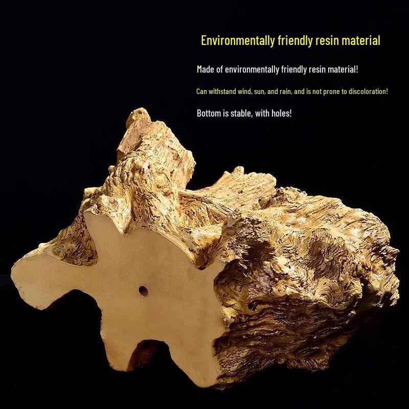 Maididuo Irregular Tree Root Design Succulent Pot with Base