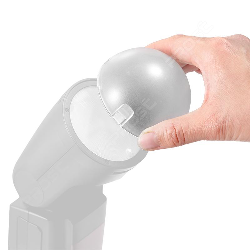 AK-R11 Dome Diffuser Replacement for Godox V1 Pro V100 AD100Pro Round-Head Flash/AD200/AD200Pro/for V1 Flash Series Spare Part