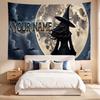 Witch (1) Custom Name Tapestry Wall Hanging Tapestry Wall Art Decor for Bedroom Living Room