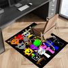 Sprunki Game Printed Absorbent Washable Carpet, Non-Slip Bathroom Mats, Kitchen Rugs, Yoga Mat,Living Room Entrance, Camping Picnic Rugs