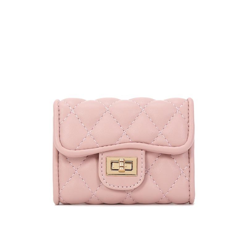 Женская сумка для мелочей, модная сумка для карточек с несколькими картами, маленький кошелек в клетку с ароматным ветром и бриллиантами