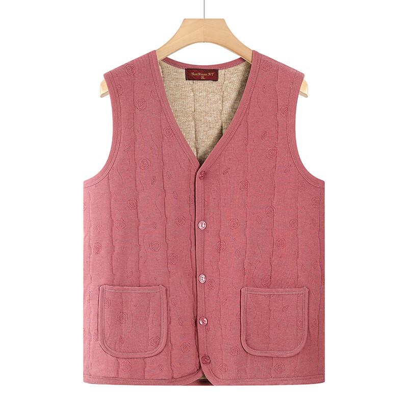 YUZHAOLIN Женский зимний утепленный терможилет