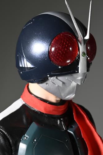 Kaiyodo Мега Мягкий Винил Камен Райдер Но. 2 (Шин Камен Райдер) Приблизительно 500 мм в высоту, не в масштабе, окрашенная ПВХ фигурка