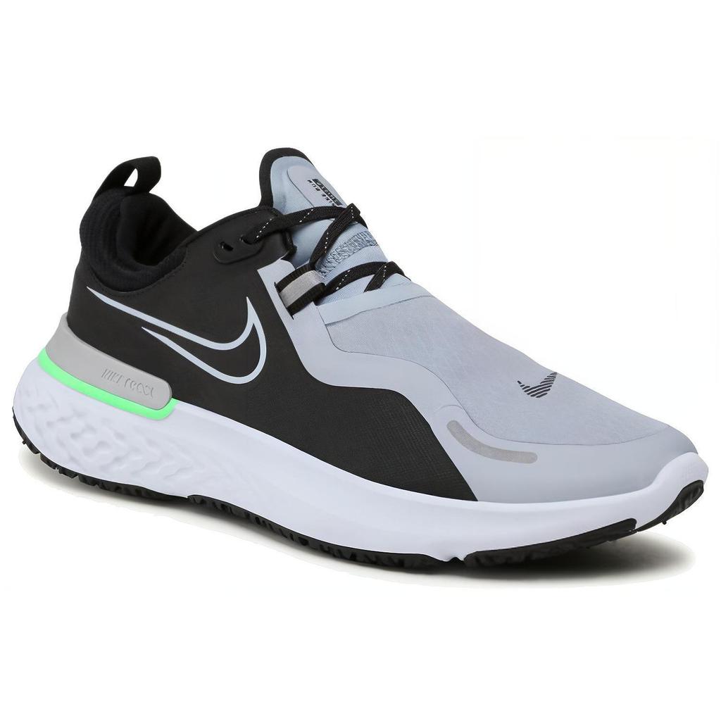 Nike React Miler Shield 'Серый Черный Зеленый' CQ7888-003
