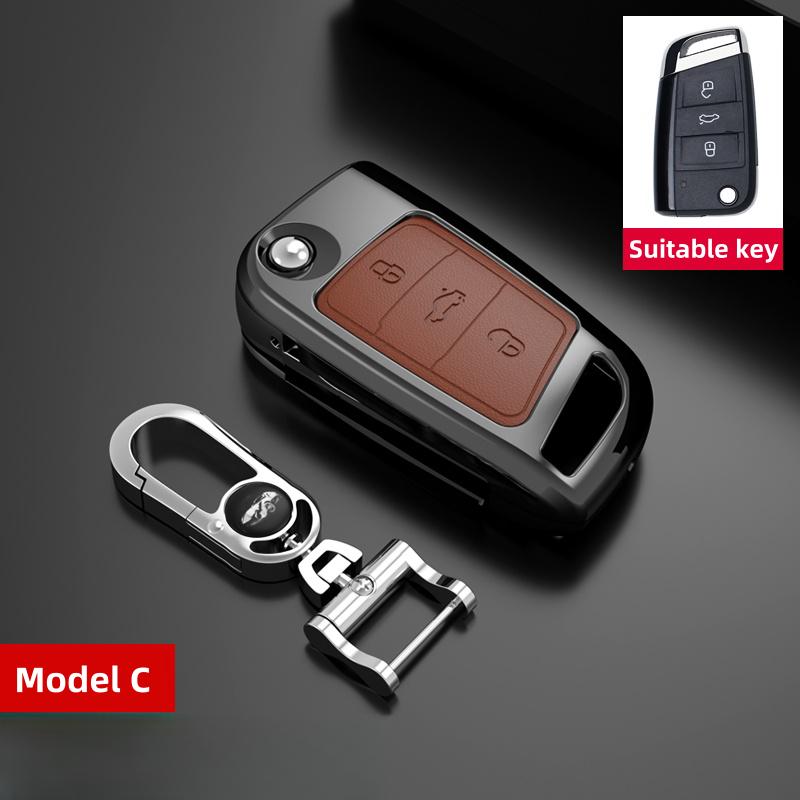 Цинковый сплав для VW Volkswagen Keycase Magotan B8 Seventeen To Eighteen Passat New Passat arteon Passat B5 B6 Key Case Key Cover