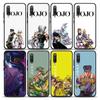 JoJos Bizarre Adventure Anime Cartoon Phone Case For Xiaomi Mi A2 8 9 SE 9T 10 10T 10S CC9 E Note 10 Lite Pro Black Cover Fundas