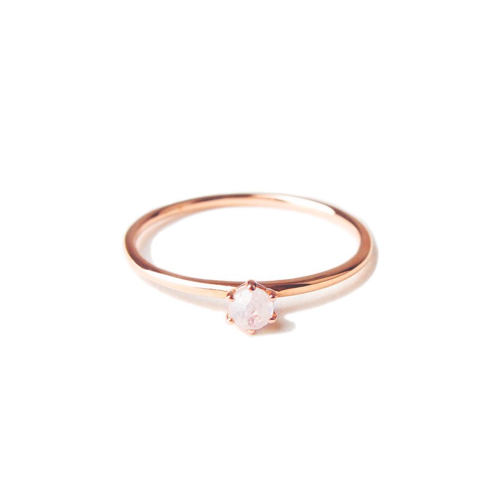 Mezmic Magic Gray Diamond Cocktail Ring