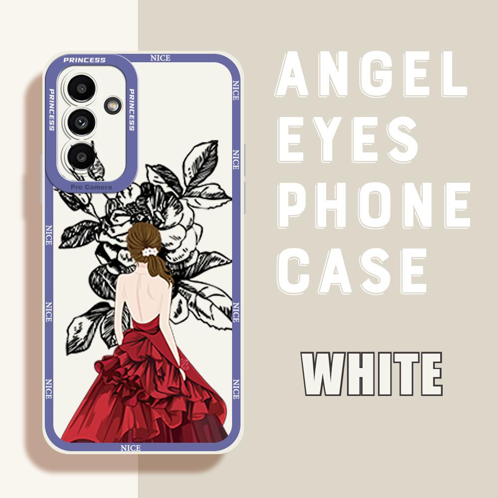 Phone Case Soft Rubber TPU Cellphone Casing Full Cover Camera Protection Design Shockproof Cover for Samsung