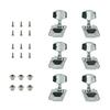 High-Performance Guitar Tuning Pegs, Easy Installation, Metal Construction, Strong, Stable, and Durable, 3 Left & 3 Right, Set of 6 Guitar Accessories
