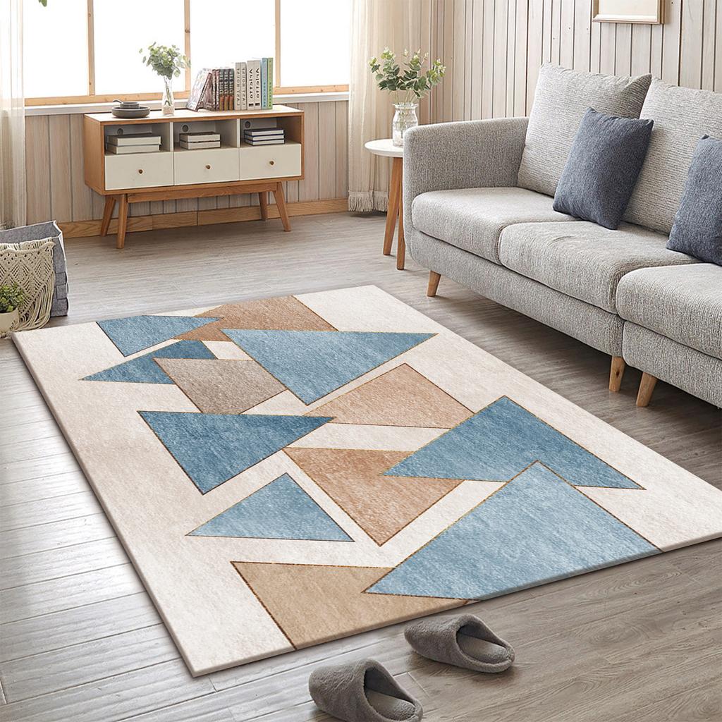 Nordic Гостиная Минималистичные линии Ковер Спальня Журнальный столик Шкаф Коврики на пол Коврики у двери