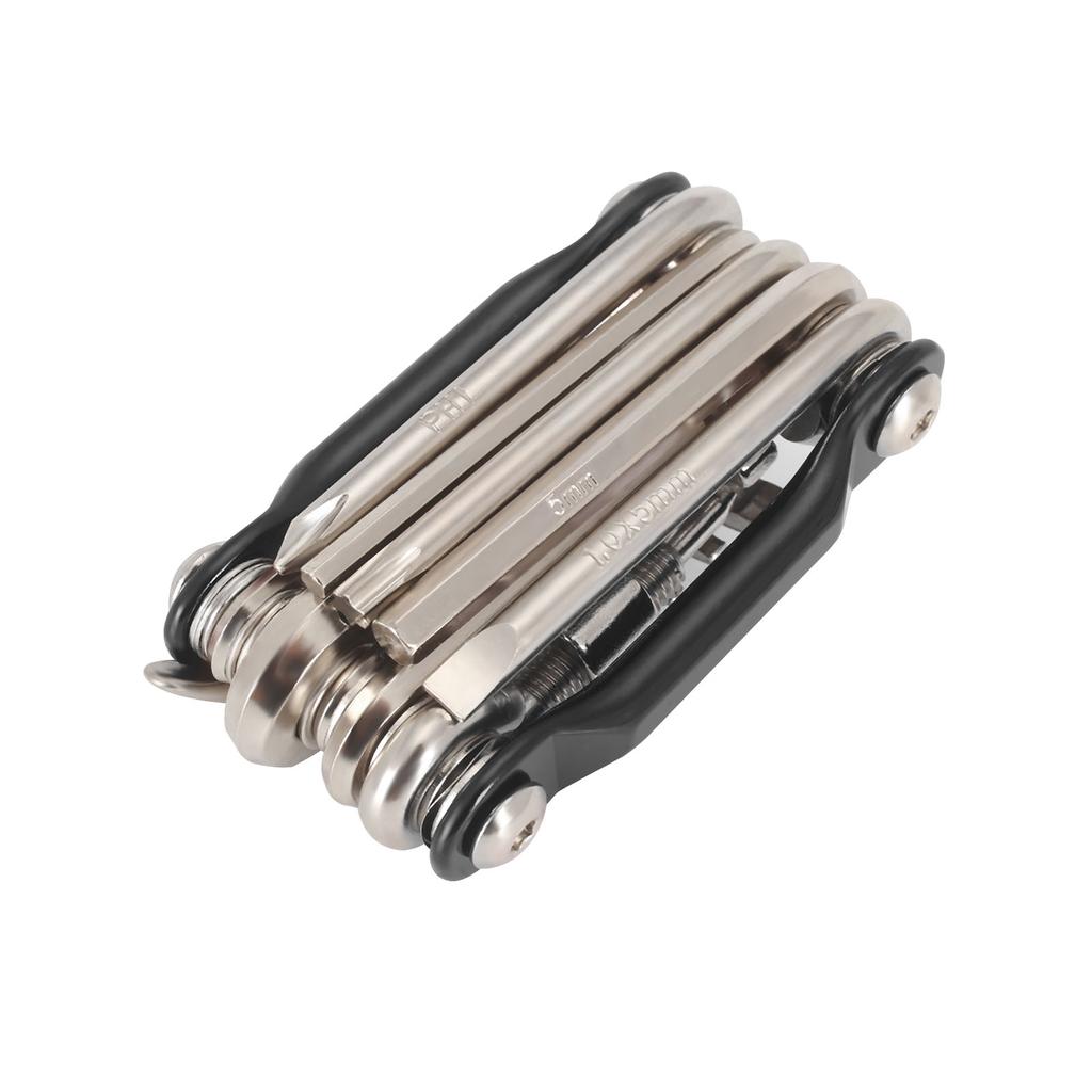 Многофункциональный набор для ремонта велосипеда 11 в 1, набор инструментов для ремонта велосипеда, гаечный ключ, отвертка, цепь с шестигранными спицами, инструменты для горного велоспорта