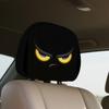 Забавные чехлы на подголовники автомобиля, 2 шт., с забавным принтом, защитные чехлы на подголовники автомобильных сидений, автомобильные аксессуары для мужчин, женщин, водителей