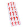 4 Sheet Self-Adhesive Labels Rectangle Arrow Stickers Floor   Industrial Work