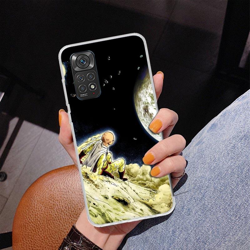 Чехол для телефона с аниме One-Punch Man для Xiaomi Redmi Note 15 14 13 12S 12 11 Pro Plus 14S 11S 11E 10 10S 11T 5G Персонализированный чехол Re