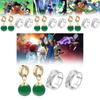 Dragon Ball Super Goku Black Accessories With Earrings And Ring For Anime Costume Parties