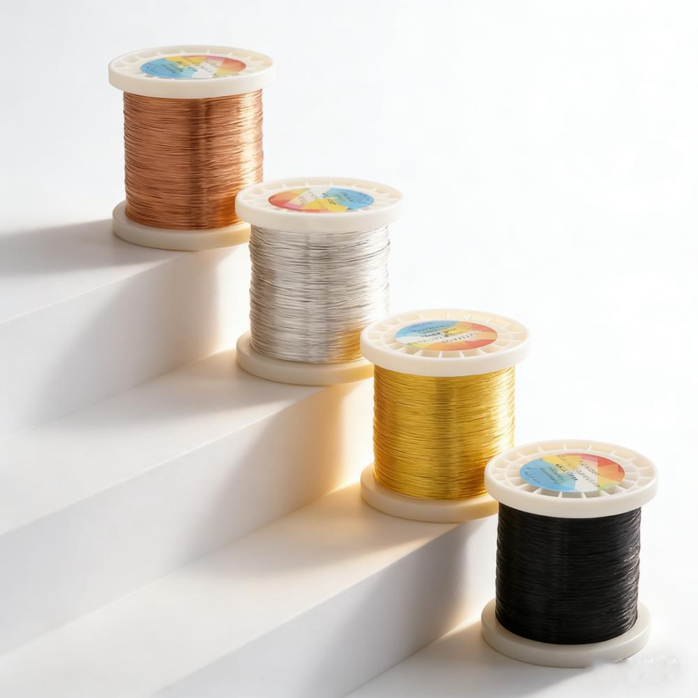 1KG/roll Copper Clad Steel Wire 26 28 32 Gauge Jewelry Craft Wires Beading Wires for Jewelry Making,Wire Wrapping and Crafting