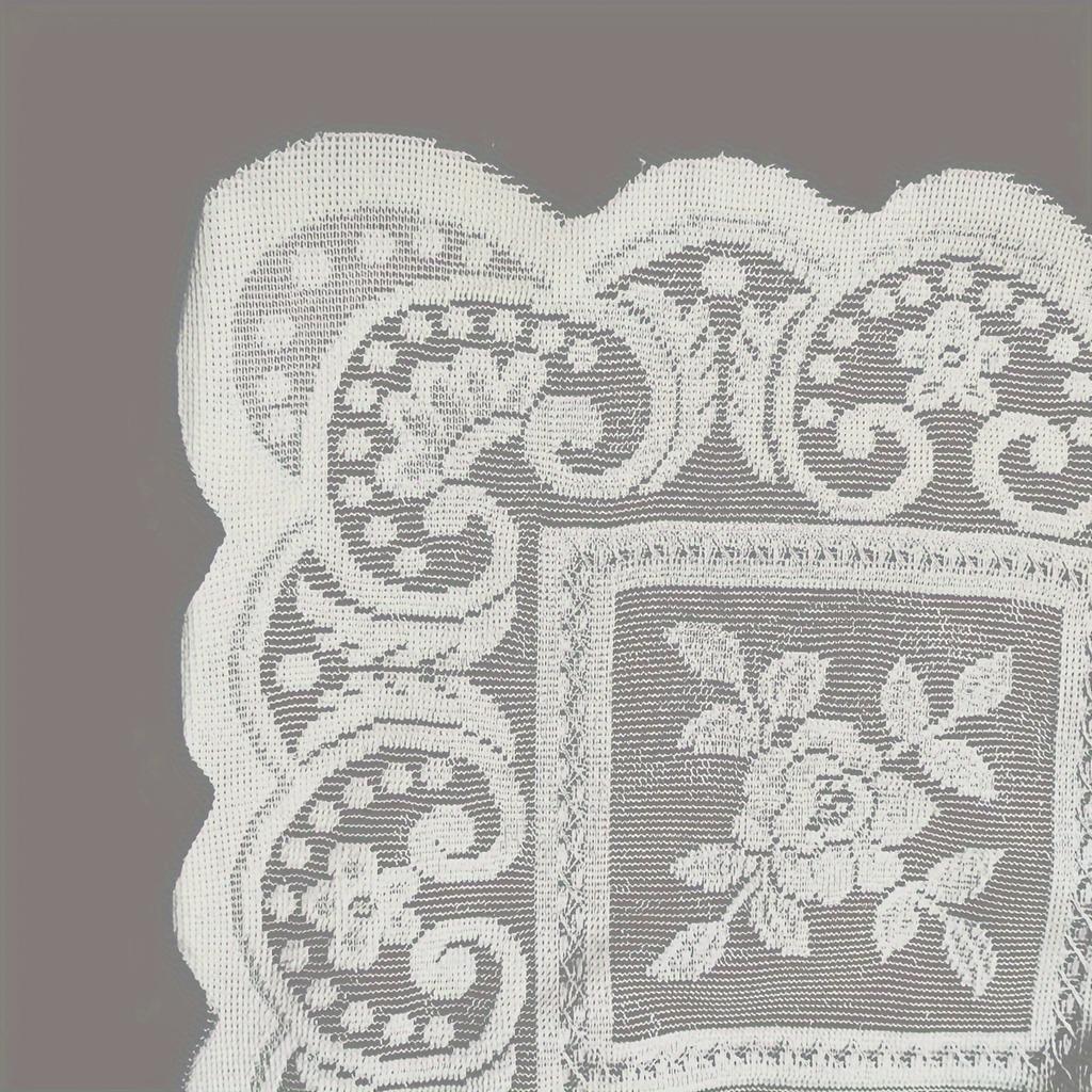 Бежевый кружевной диван-полотенце скатерть Stop Slip журнальный столик винтажный чехол для тумбочки полотенце Ambient скатерть многофункциональная