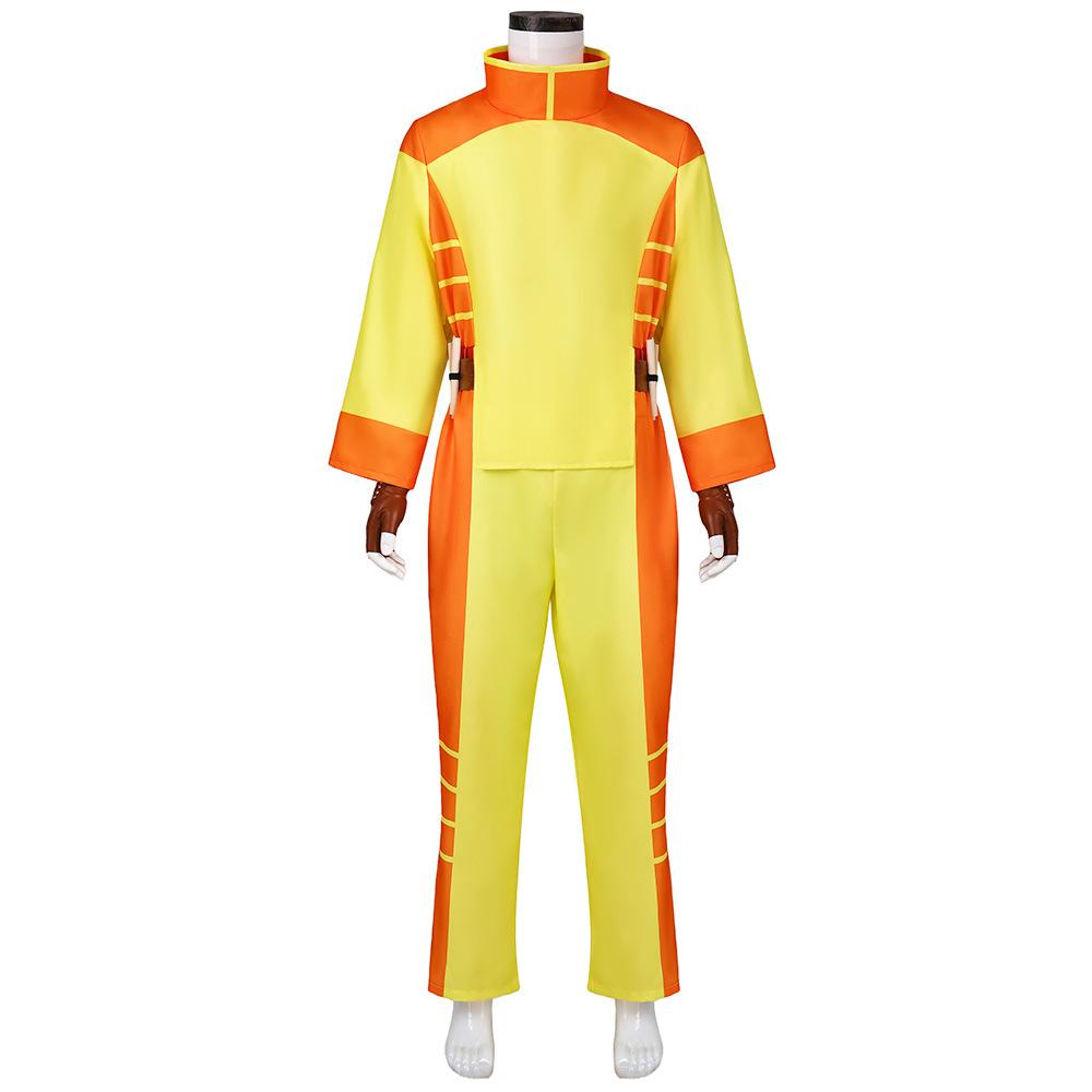 Invincible boy cos suit Invincible young man Rex suit halloween cosplay costume