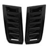 2PCS Hood Air Vent Trim Cover Protective ABS Plastic Sporty Style Hood Vent Scoop for Focus ST RS MK