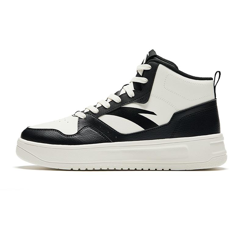 Anta Casual Comfortable High-Top Sneakers Men Sneakers White Black 912448002Q-5