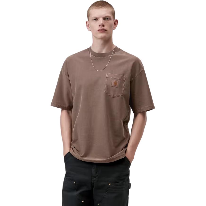 Carhartt WIP Свободная футболка с карманом Унисекс Топы I036863-47-GD