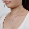 Akoya Pearl Pendant in 18K White Gold for Women HA00085D13CW01500W 8.5mm