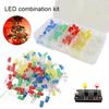 Light Emitting Diodes 5 Colors Electronic Components 3mm LED / 5mm LED Assorted Color DIY LED Light Emitting Diodes Set