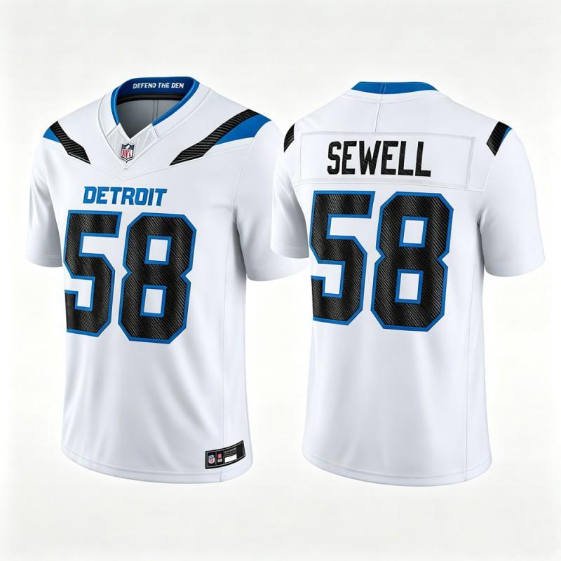 Detroit Lions Embroidered Football Jersey Rivalries Collection NFL Team Apparel Fans Mens Sports Wear