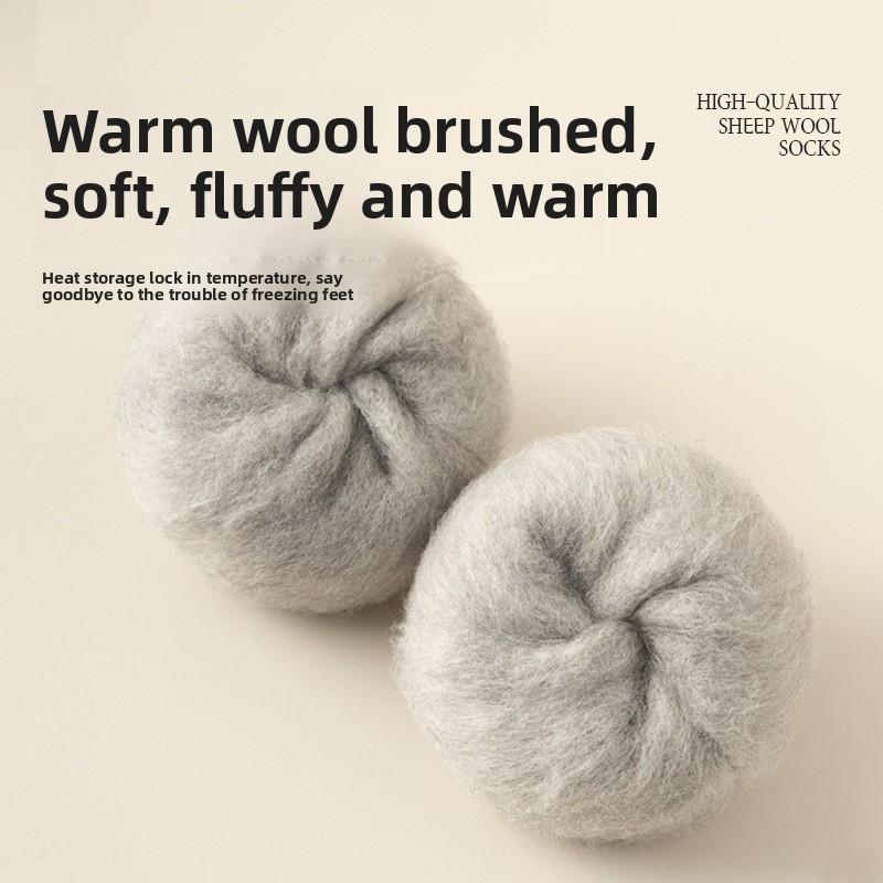 5 пар мужских зимних супер толстых бархатных носков для защиты от холода, теплых, мягких, вощеных, с широкими ворсами, шерстяных, с кольцами