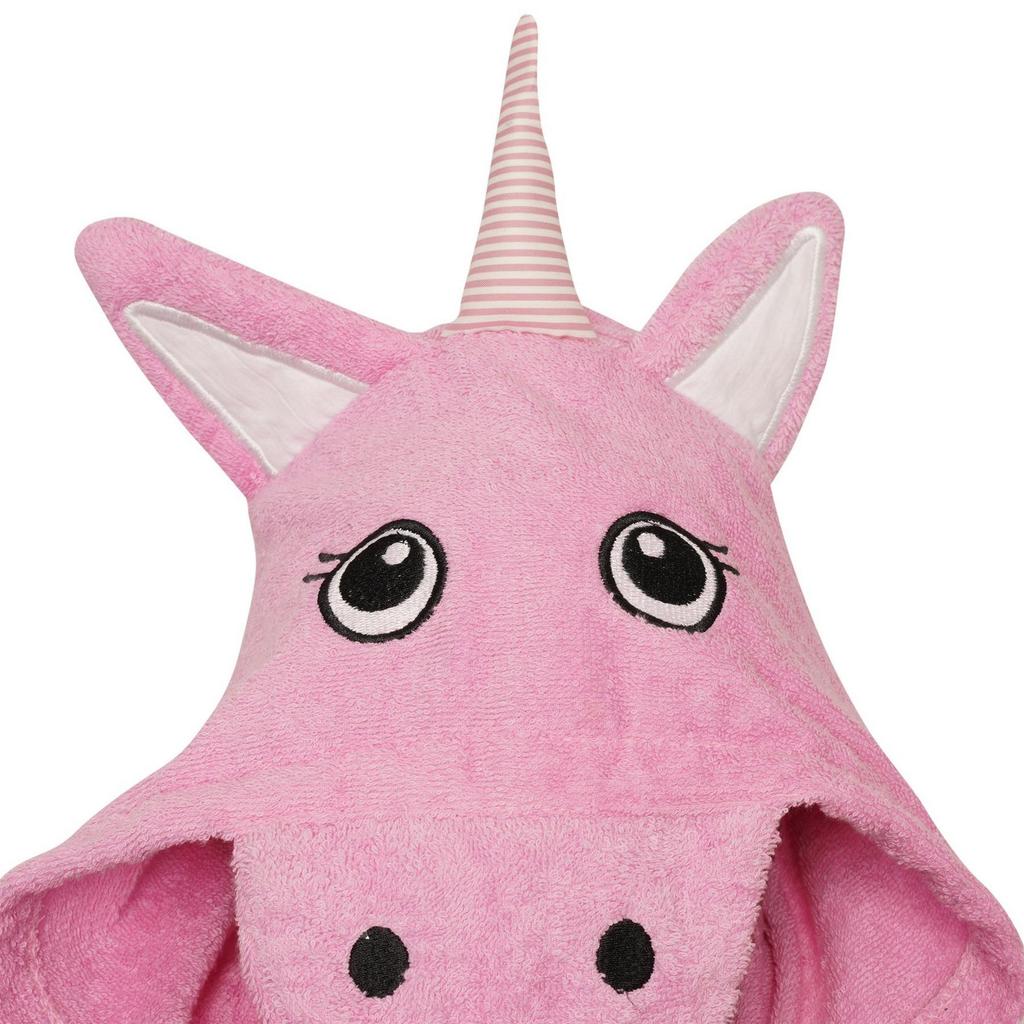 Keanu Childrens/Kids Unicorn Head Cotton Dressing Gown