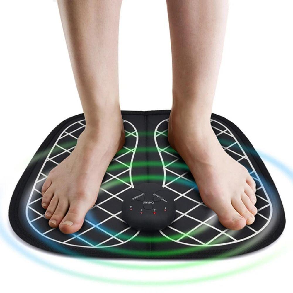 Low Frequency Electric Foot Massager Wireless Foot Muscle Stimulator Mat Relieve Pressure