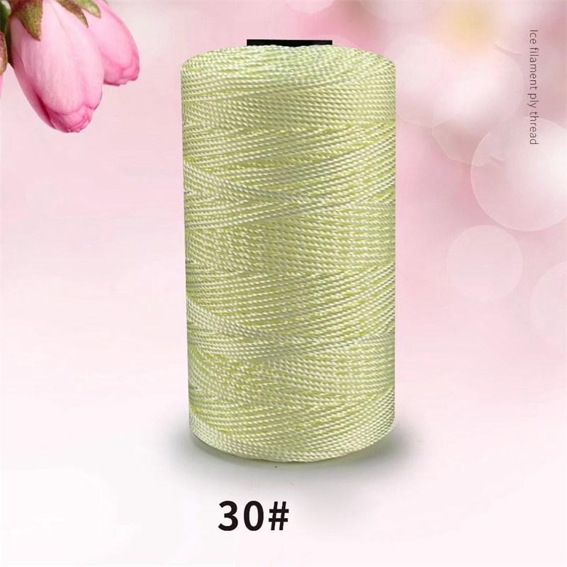 Ручная работа, ремесло, витой шнур макраме, сделай сам, свадебный декор, полипропиленовая швейная нить, 34 цвета, веревка