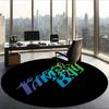 Тампа-Бэй Рейс (19) Круглый офисный ковер Декоративный напольный ковер для офиса, спальни, гостиной и домашнего пространства