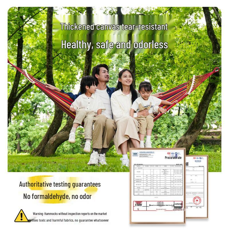 Outdoor Solid Wood Hammock