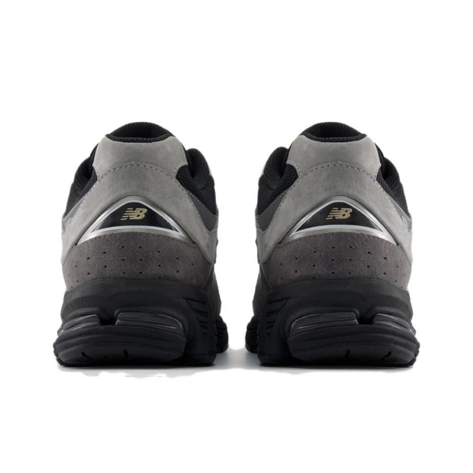 New Balance 2002R Сланцево-серый Черный Серебристый Унисекс Кроссовки Серебристый-металлик U2002RM
