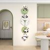 Jiujiuda Creative Panda Wall Clock