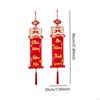 Vietnamese Year Red Hanging Couplets Blessing Pendant Decorative Photo Props Ornament Door Sign