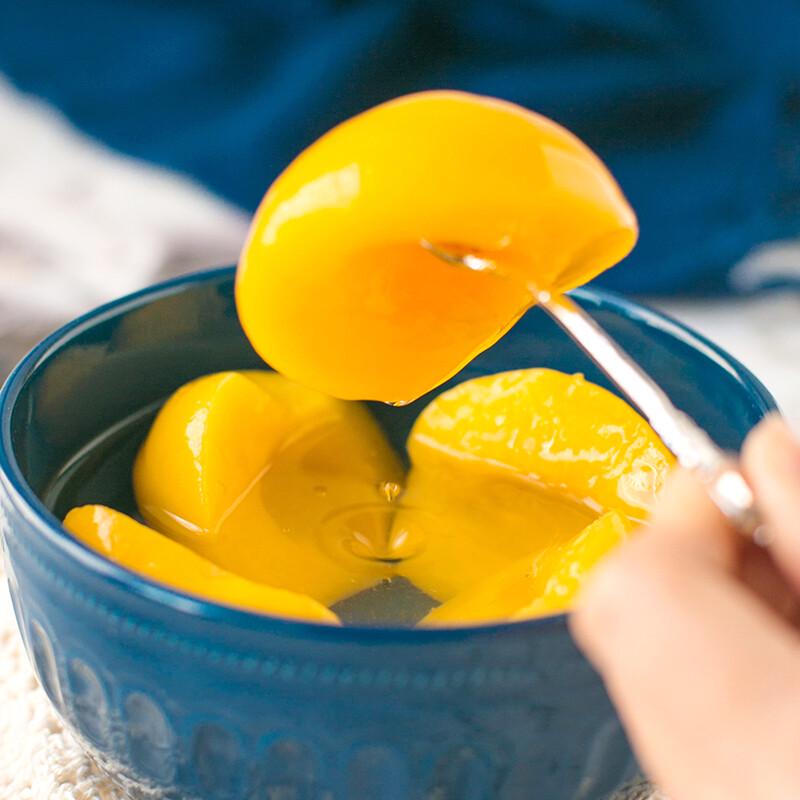 Lin Family Shop Canned Yellow Peaches in Syrup