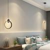 Скандинавские светодиодные простые золотые черные подвесные светильники люстра подвесные светильники для спальни прикроватные для чтения ресторан бар декоративные