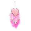 Catcher Heart Feather Dream Beads Girl Room Wall Hanging Window Ornament Decor