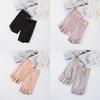 Anti-slip Women Half-finger Gloves Cotton Sunscreen Gloves Fashion Cycling Gloves  for Cycling