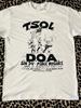 TSOL D.O.A. Винтажная футболка 'Vintage Flyer' Черная Унисекс Хлопок Все Размеры LI1654 Унисекс Футболка