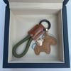 Instant Wealth Cowhide Keychain: Creative, Elegant Couple Gift & Cute Bag Charm